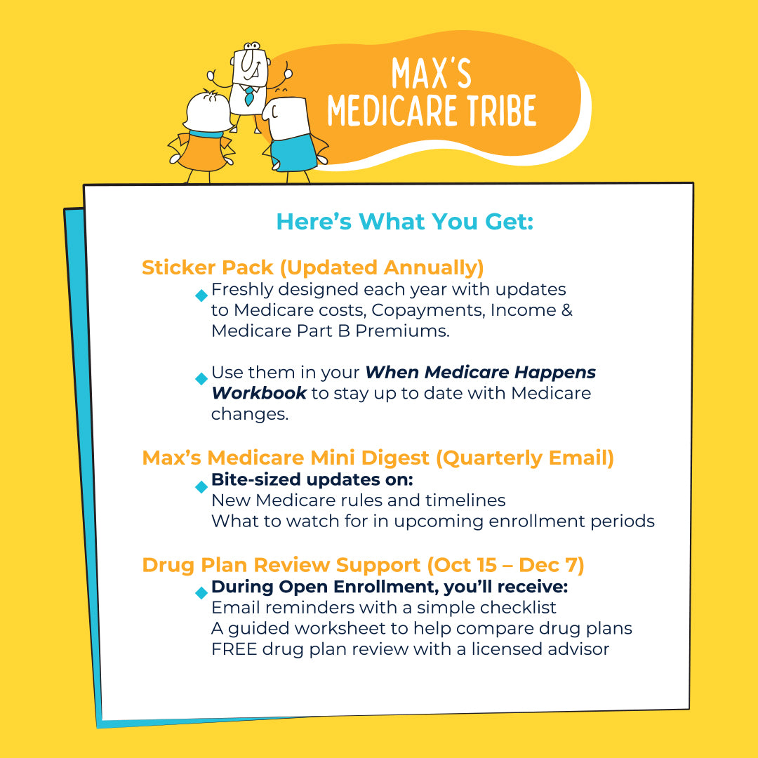 Max’s Medicare Tribe Annual Subscription